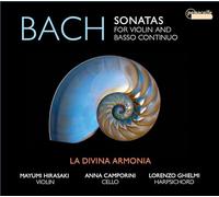 Johann Sebastian Bach Bach: Sonatas for Violin and Basso Continuo (CD) Album