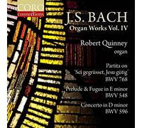 Bach, J.S./ Quinney - Organ Works Volume Iv