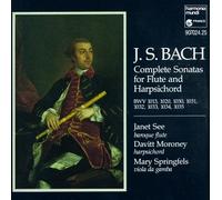 Bach, J.S. - Son Flt & Hrpchrd-Comp