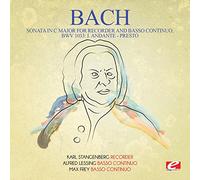 Bach, J.S. - Sonata C Major For Recorder & Basso Continuo Bwv 1