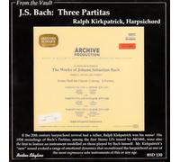 Bach, J.S. - Three Partitas 1