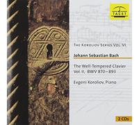 Johann Sebastian Bach Well-tempered Clavier, The - Vol. 2 (CD) Album