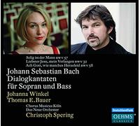 Bach,J.S. / Winkel / Chorus Musicus Cologne - Dialogue Cantatas For Soprano & Bass