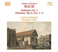 Bach Johann Christia - Sinfonie (Integrale) Vol.2: Nn.2-6
