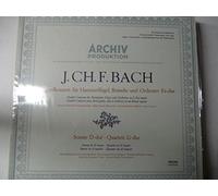 BACH, Johann Christoph Friedrich: Doppelkonzert fur Hammerflugel, Bratsche und Orchester Es-dur; Sonate D-dur; Quartet G-dur ----ARCHIV - Germania-ARV 198380-BACH Johann Christoph Friedrich (Germania)-Bachorchester Berlin; GORVIN Karl (dir); LINDE Hans Martin (flauto dolce - dir)