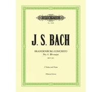 `Bach, Johann Sebasti` Brandenburg Concerto No 6 B Flat Bwv 105 BOOK NUOVO