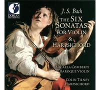 Johann Sebastia J. S. Bach: The Six Sonatas for Violin and Harpsichord - Vo (CD)