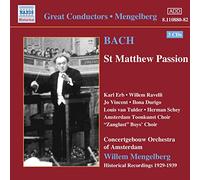 Bach Johann Sebastia - ST.MATTHEW PASSION 1939