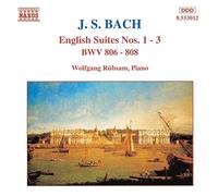 Bach Johann Sebastia – Suites Inglesi Nn.1-3 Bwv 806-808 – NAXOS