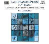 Bach Johann Sebastia - Trascrizioni X Pf Di: Saint-Saens,