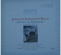 BACH Johann Sebastian - BACH, Johann Sebastian: Kantate Bwv.21 "Ich hatte viel Bekummernis" -- ARCHIV ()-Mathis, Haefliger, Fischer-Dieskau, Munchener Bach Orch., Richter-ARCHIV - Germania-ARV 2533049-BACH Johann Sebastian-RICHTER Karl (dir) (organo-clavicembalo) [Vinyl] BACH Jo