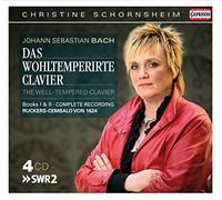 The Well-Tempered Clavier Books I & II (4 Cd) - Johann Sebastian Bach (Audio Cd)