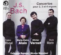 Bach, Johann Sebastian - JOHANN SEBASTIAN BACH : Concertos pour 2, 3 et 4 orgues - Olivier Vernet (US Import)