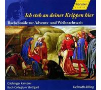 Bach Johann Sebastian - Rilling Helmuth Ich Steh an Deiner Krippen Hier (CD)