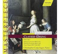 Bach Johann Sebastian - Sger Christopher Czaja Italian Concerto Bwv971 (CD)