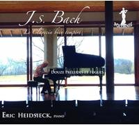 Bach : Le clavecin bien tempéré, douze préludes et fugues. Heidsieck.