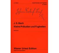 Bach: Little Preludes and Fughettas - Edited from autographs and manuscript copies - piano - Wiener Urtext - easy - (UT 50041)