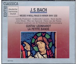 Bach - Messa In Si Minore / Gustav Leonhardt, La Petite Bande - CD
