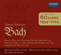 Bach/ Munich Bach Choir/ Albrecht - 60 Years Of Munich Bach Choir