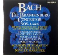Bach, Neville Marriner, Academy of St. Martin-In-The-Fields, Henryk Szeryng, Jean-Pierre Rampal, Michala Petri - Henryk Szeryng, Jean-Pierre Rampal, Michala Petri - Bach: Die Brandenburgischen Konzerte No. 4, 5 & 6