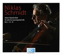 Bach/ Nikals Schmidt - Suites For Cello 1 3 & 6