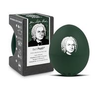 Bach PiepEi - Timer per uova cantante per cucinare, cuociuova per 3 gradi di durezza, gioca i suoi classici, divertente uovo da cucina, timer musicale Brainstream