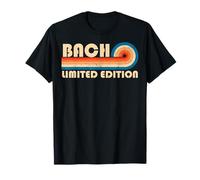 BACH Retro 70s 80s Sunset Stripe Maglietta