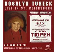 Bach - Rosalyn Tureck Live A San Pietroburgo