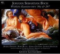 Bach: Secular Cantatas (Weltliche Kantaten) BWV 30a & 207 /Caf?? Zimmermann ??Leonhardt by Leonhardt (2008-01-08)