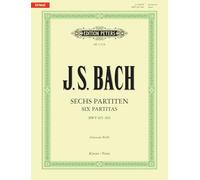 Bach – Sei Partite BWV 825–830 – per pianoforte solo – Edition Peters (EP11518)