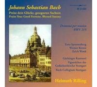 Bach/ Spoorenberg/ Bach Collegium/ Rilling - Praise Your Good Fortune