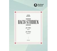 Bach-Studien für Flöte 24 Übertragungen aus Werken von J.S. Bach Heft 2 (EB 6858)