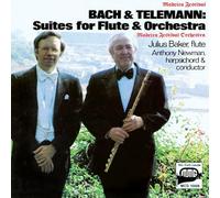 Johann Sebastian Bach Bach & Telemann: Suites for Flute & Orchestra (CD) Album