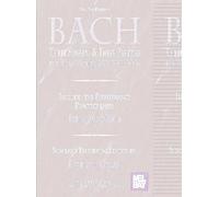 Bach: Three Sonatas and Three Partitas for Solo Violin: Bwv 1001-1006