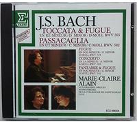 Bach - Toccata & Fugue - Passacaglia - Marie-Claire Alain