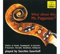 Bach/Veracini/Kreisler/Dvo? Ak/Paganini/Webern - What About This Mr. Paganini