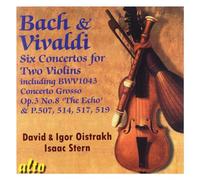 Johann Sebastian Bach Bach & Vivaldi: Six Concertos for Two Violins (CD) Album