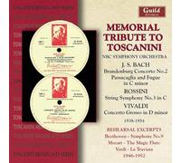 Bach/Vivaldi/Rossini - In Memory Of Arturo Toscanini Issued By Walter Tos