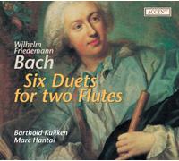 Barthold Kuijken, Marc Hanta Wilhelm Friedemann Bach - 6 Duets for 2 flute (CD)