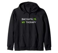 Bachata Is My Therapy Funny Latin Dance Dancer Gift Social Felpa con Cappuccio