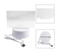 Bacheca Appunti Luce Notturna LED Creativa USB Message Bacheca Luce Vacanze e Pe