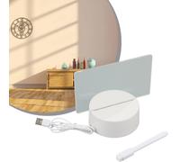 Bacheca Appunti Luce Notturna LED Creativa USB Message Bacheca Luce Vacanze e Pe