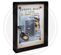 BACHECA AVVISI IN ALLUMINIO BC1, COLORE BRONZO 40x30 cm.- 21460