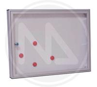 BACHECA AVVISI IN ALLUMINIO SILVER MAURER 95736