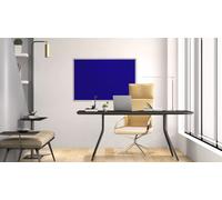 BACHECA colorata con superificie in feltro 200x120cm - blu