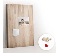 Bacheca Facile apprendimento Per imparare Scuola 40x60 Tavole in legno chiaro