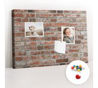 Bacheca Facile apprendimento Per imparare Scuola 60x40 Muro di mattoni