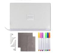Bacheca in acrilico a LED, accendi la carta cancellante a secco, Memo sulla luminosità del desktop, LED acrilico asciutto cancellare la carta della carta morbida e nota di luce morbida per l'ufficio