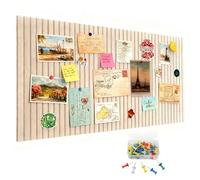 Bacheca in feltro grande autoadesiva, 60 x 40 cm, grande lavagna in sughero personalizzata, in feltro, lavagna pieghevole con nastro adesivo, per casa, cucina, ufficio, scuola, spessore 0,9 cm