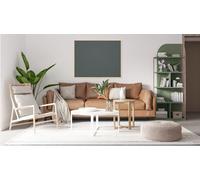 Bacheca in sughero grigio (cornice in legno) 100x80 cm